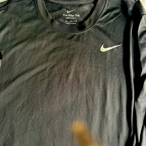 Nike drifit longsleeved tee shirt